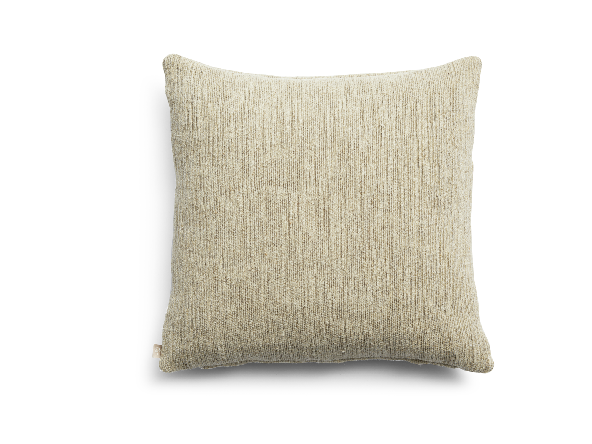 Ecru decorative pillow